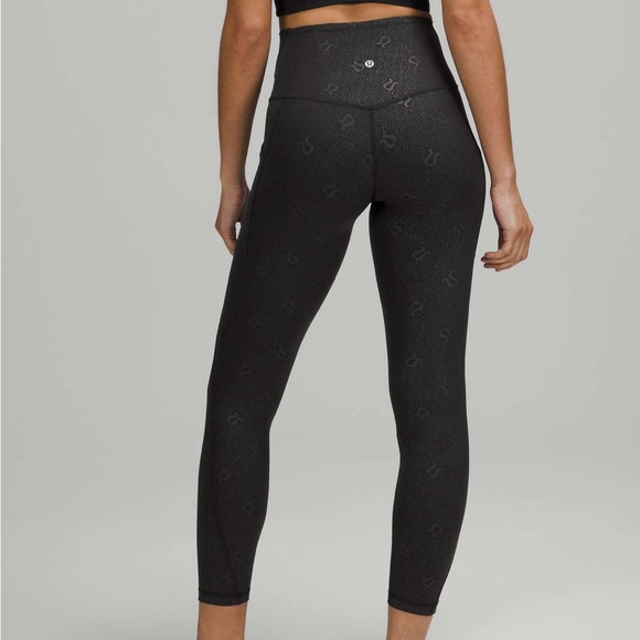 lululemon athletica Pants - RARE lululemon Align™ High-Rise Pant with Pockets 25"
Yogo Emboss Black